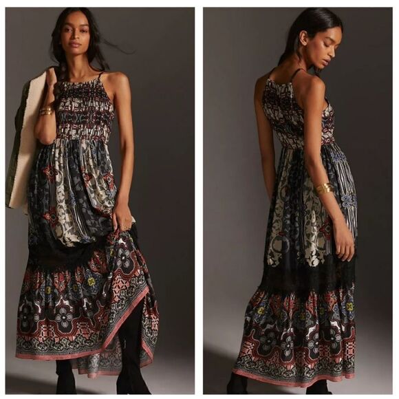 Anthropologie Bhanuni by Jyoti Maxi dress Size 4 - Picture 1 of 7